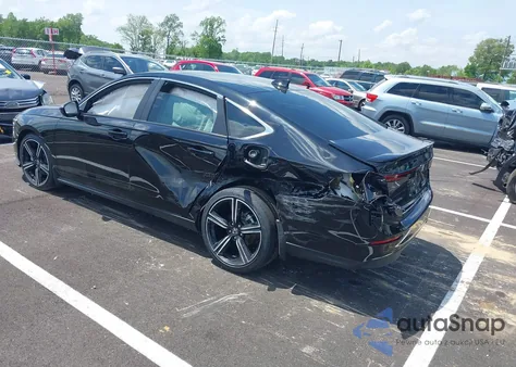 2025 Honda Accord Hybrid Sport z USA, uszkodzony, nr VIN 1HGCY2F53SA013022